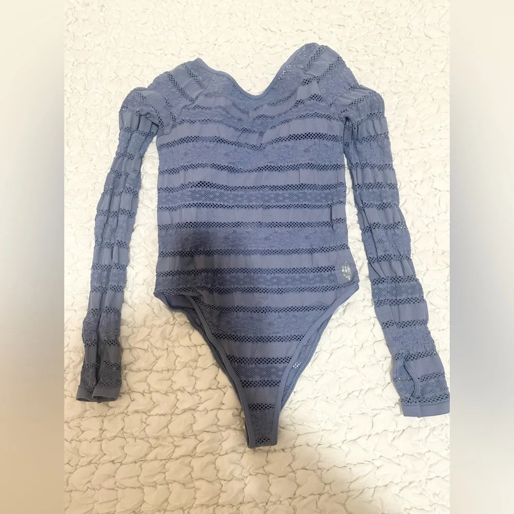 Nwot Free People Take On Me Bodysuit